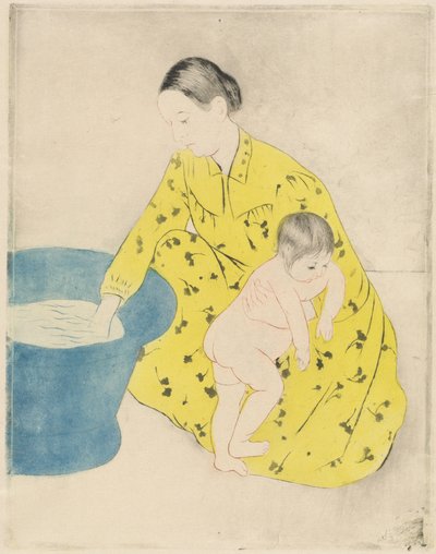 Kylpylä, 1890-1891. tekijältä Mary Cassatt