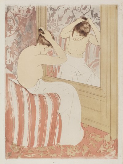 Coiffure tekijältä Mary Cassatt