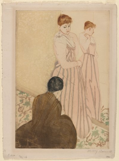 Sovitus, 1890-1891. tekijältä Mary Cassatt