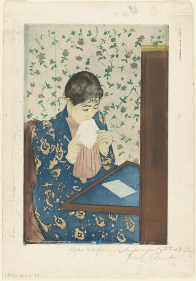 Kirje tekijältä Mary Cassatt