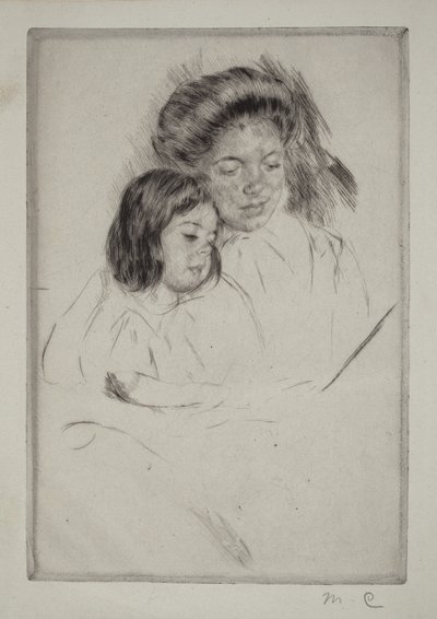 Kuvakirja (nro 1) tekijältä Mary Cassatt