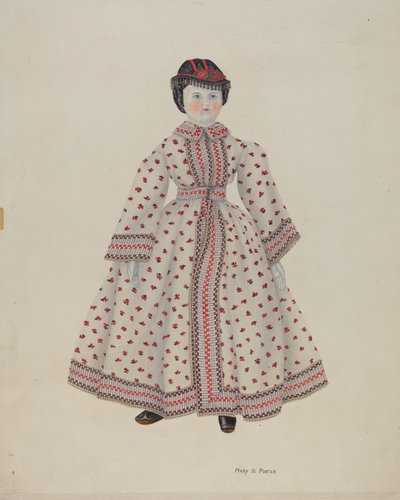 Nukke kiinapäällä tekijältä Mary D. Porter