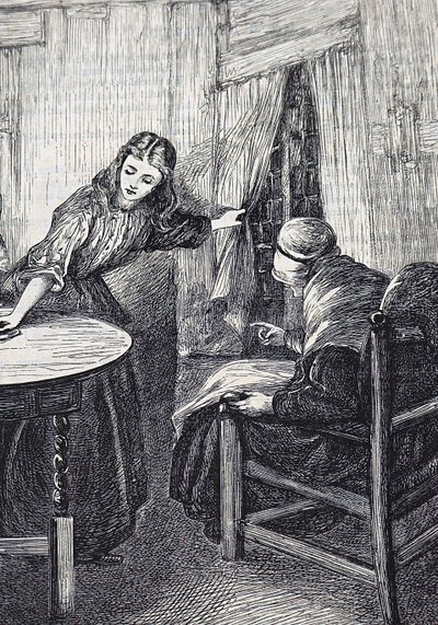 Tytär ja äiti odottavat poikansa saapumista 10 vuoden poissaolon jälkeen tekijältä Mary Ellen Edwards