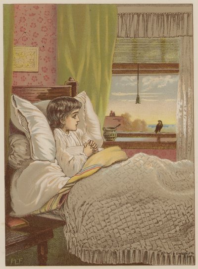 Virheellinen lapsi (chromolitho) tekijältä Mary Ellen Edwards