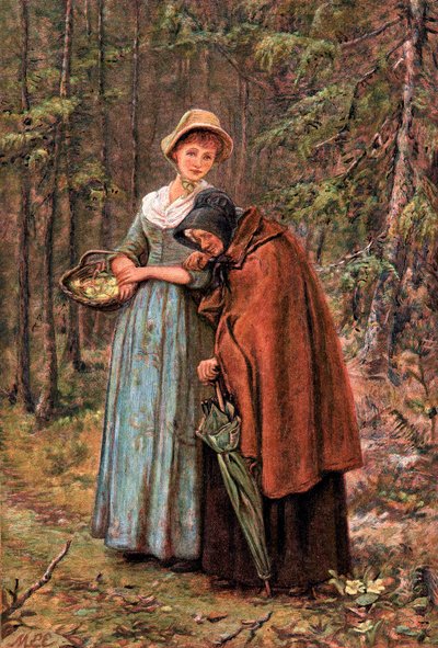 "The Green Leaf and the Sere", 1887 tekijältä Mary Ellen Edwards