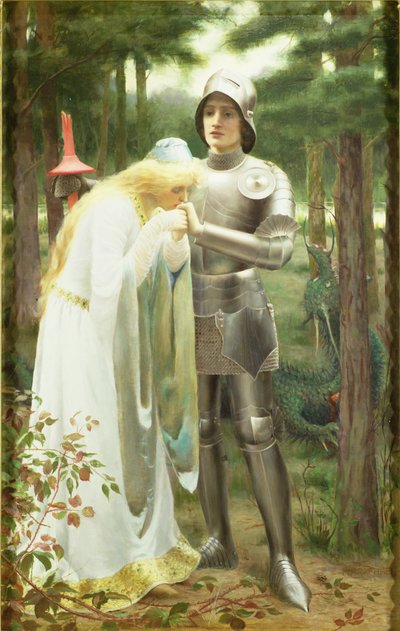 Britomart ja Amoret tekijältä Mary F. Raphael