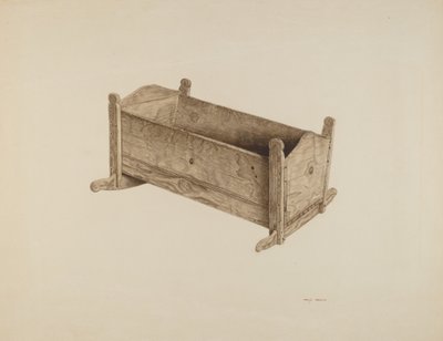 Box Cradle, c. 1939. tekijältä Mary Hansen