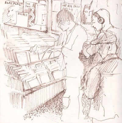 Rough Trade, 2006 (kynä ja muste) tekijältä Mary Kuper