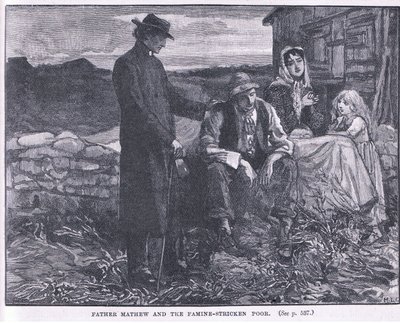 Isä Matthew ja nälänhätä koetti köyhiä jKr 1845 tekijältä Mary L. Gow