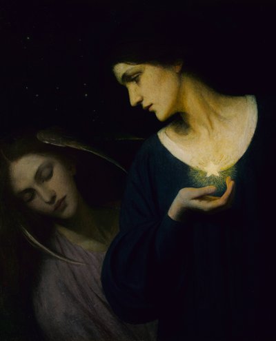 Yö ja hänen tyttärensä nukkuvat, 1902. tekijältä Mary L. Macomber
