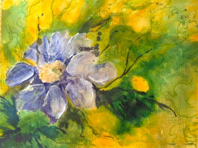 klematis ilta-auringossa tekijältä Mary Smith