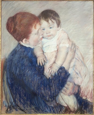 Agatha ja hänen lapsensa tekijältä Mary Stevenson Cassatt