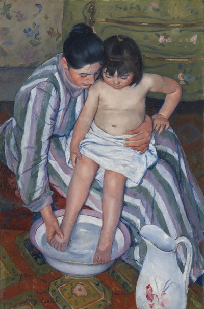Lasten kylpy tekijältä Mary Stevenson Cassatt
