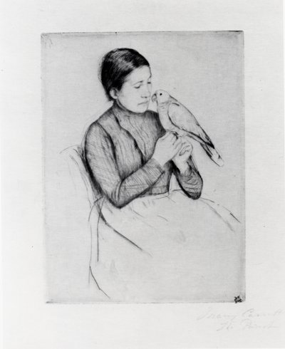Papukaija tekijältä Mary Stevenson Cassatt
