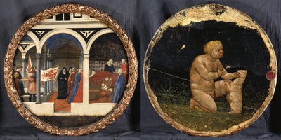 "Birth tray" (synnytystarjotin) tekijältä Masaccio