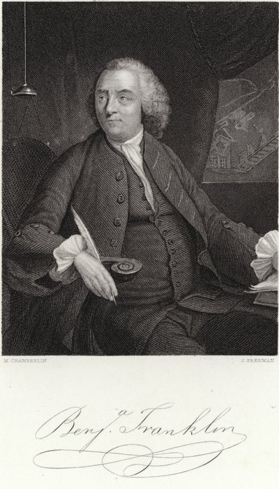 Benjamin franklin tekijältä Mason Chamberlain