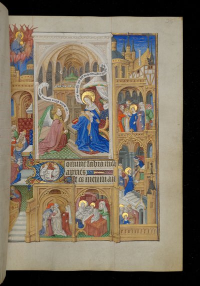 Annunciation tekijältä Master Dunois