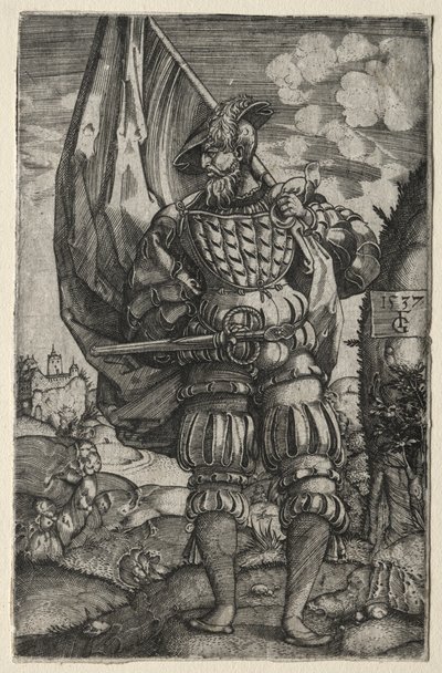 The Standard-Bearer, 1537. finlandès tekijältä Master F. G.