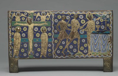Muistolaatta Pyhän Thomas Becketin jäännöksille, 1220-1225 tekijältä Master G. Alpais