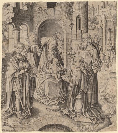 A Adoração dos Magifinenses tekijältä Master I.A.M. of Zwolle