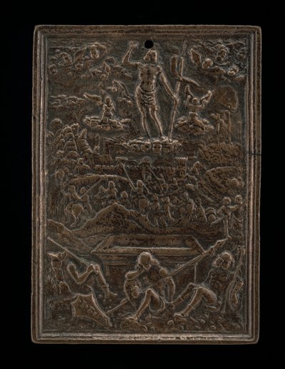 Ylösnousemus, c. 1500. tekijältä Master I.F.P.