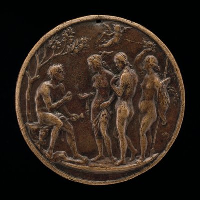 Pariisin tuomio, 1400-luvun toinen puoli. tekijältä Master IO.FF.
