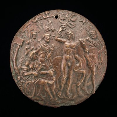 Phaedra ja Hippolytus, 1400-luvun toinen puoli. tekijältä Master IO.FF.
