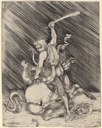 Hercules ja Cacus tekijältä Master of 1515