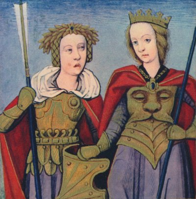 "Orithie & Antiope - Reines Des Amazones", 1403, 1939 tekijältä Master of Berry