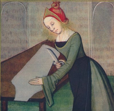 "Pauline - roomalainen nainen", 1403, 1939 tekijältä Master of Berry