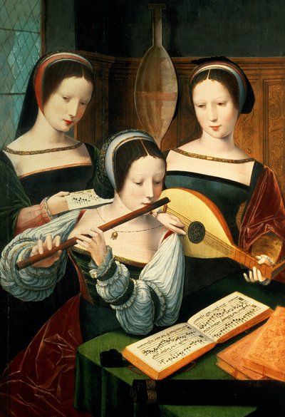 Konsertti (katso myös 51374) tekijältä Master of Female Half Lengths
