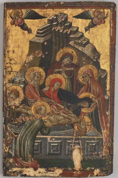 Hautaus, 1300-luvun ensimmäinen puolisko. tekijältä Master of Forli
