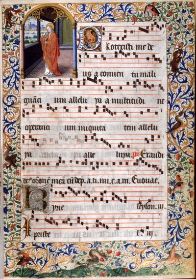 Pyhä Johannes tekijältä Master of Jacques de Besançon