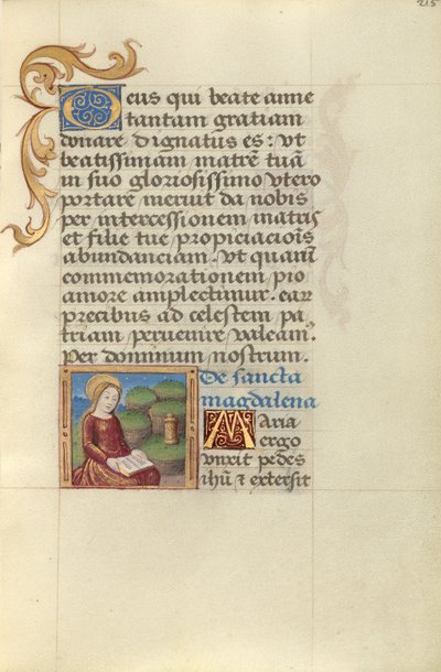 Pyhä Maria Magdaleena tekijältä Master of Jacques de Besançon