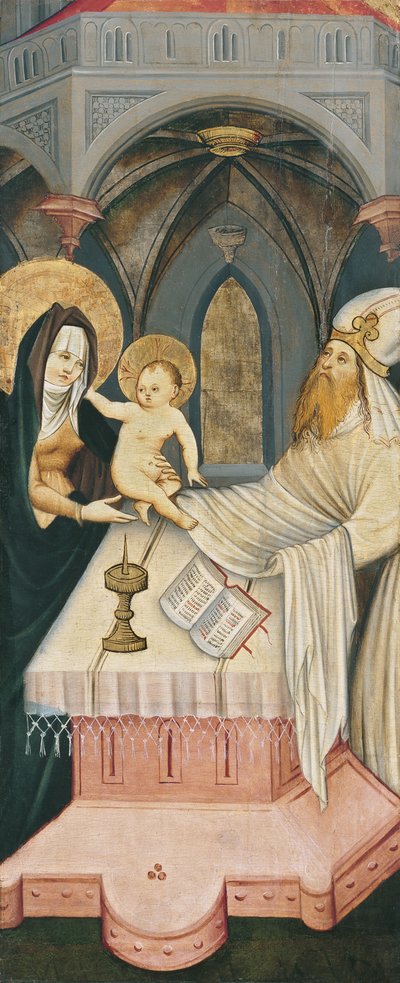 Esitys temppelissä tekijältä Master of Konstanz