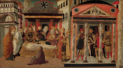 Lucretian hautajaiset, 1400-luvun loppu - 1500-luvun alku. tekijältä Master of Marradi
