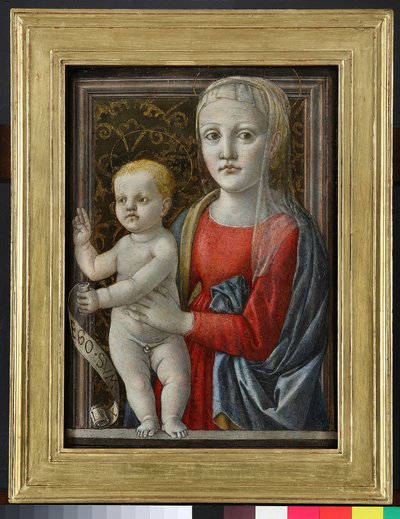 Madonna ja lapsi, 1440 - noin 1450 tekijältä Master of Pratovecchio