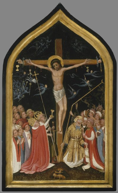Kristus elävällä ristillä, 1420-30 tekijältä Master of Saint Veronica