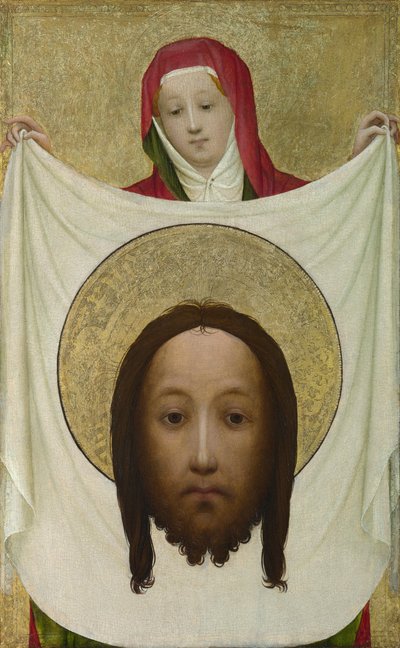 Pyhä Veronica sudariumin kanssa, noin 1420 tekijältä Master of Saint Veronica
