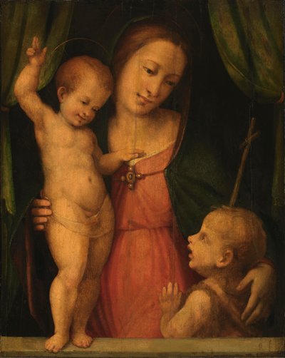 Madonna, n. 1500-1550. tekijältä Master of Serumido