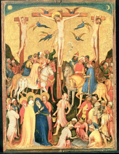 Golgata (öljy paneelille) tekijältä Master of St. Veronica