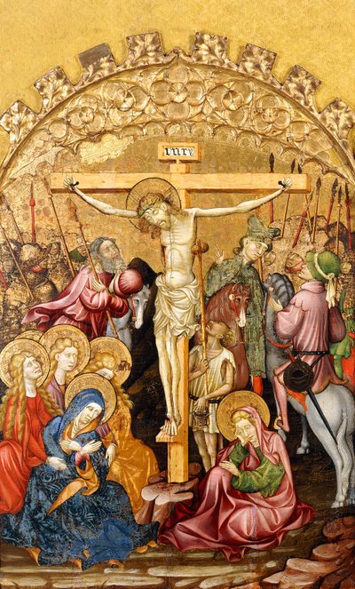 Ristiinnaulitseminen, 1400-luku tekijältä Master of Torralba