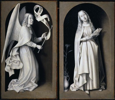 Ilmoitus, 1489 tekijältä Master of the Baroncelli Portraits
