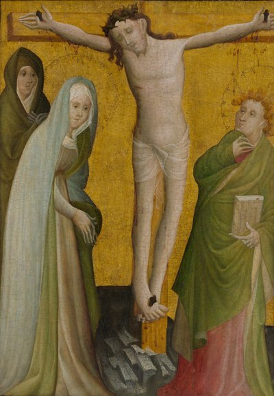 Ristiinnaulitseminen, n. 1400. tekijältä Master of the Berswordt Altar