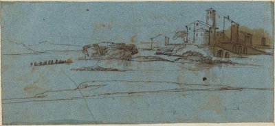 Edificis a la riba del riu [verso]finès tekijältä Master of the Blue Landscapes