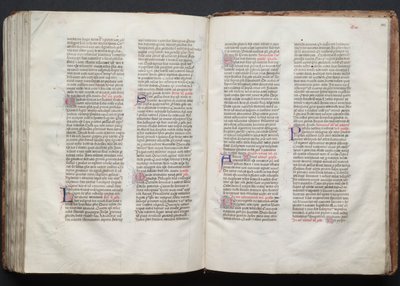 Gothan messali: Fol. 146r, teksti, c. 1375. tekijältä Master of the Boqueteaux