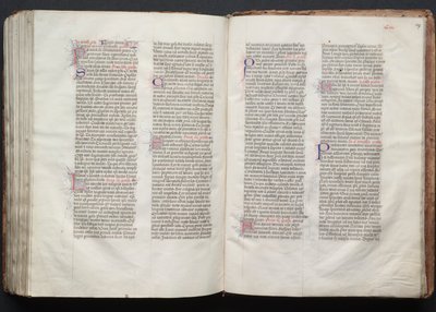 Gothan messali: Fol. 147r, Teksti, c. 1375. tekijältä Master of the Boqueteaux
