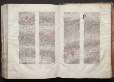 Gothan messali: Fol. 151r, Teksti, c. 1375. tekijältä Master of the Boqueteaux