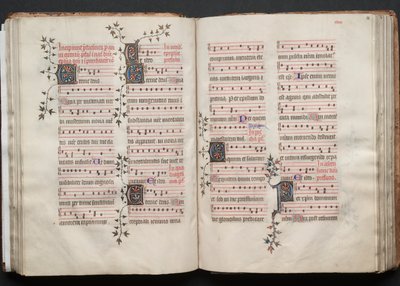 Gothan messali: Fol. 58r, Teksti, c. 1375. tekijältä Master of the Boqueteaux