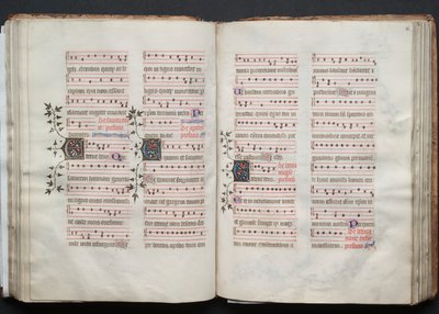 Gothan messali: Fol. 60r, Teksti, c. 1375. tekijältä Master of the Boqueteaux